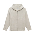 Double-Layer 100% Flax Linen Hoodie