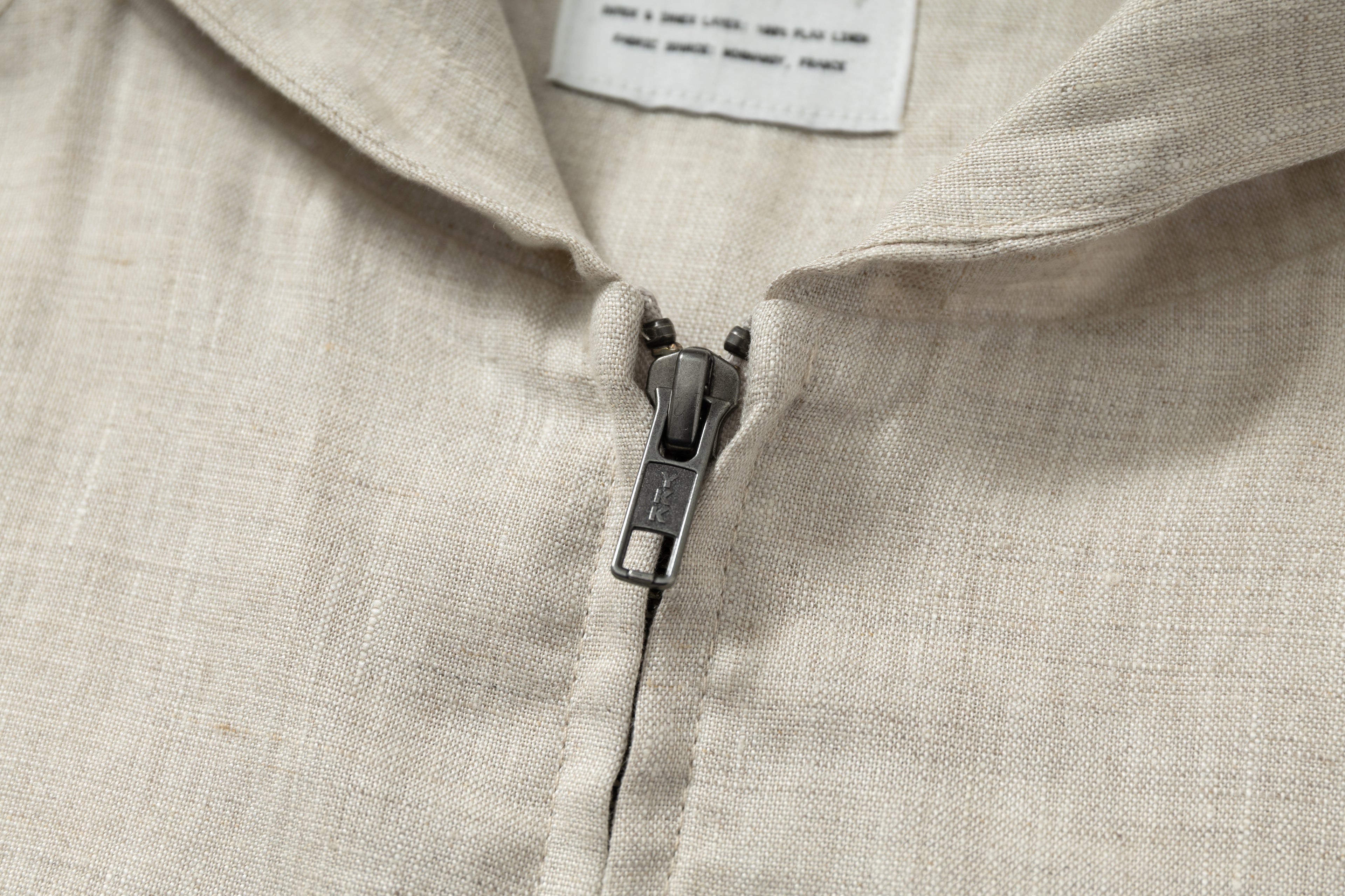 Double-Layer 100% Flax Linen Hoodie