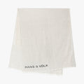 100% Flax Linen Selvedge Scarf