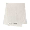 100% Flax Linen Selvedge Scarf
