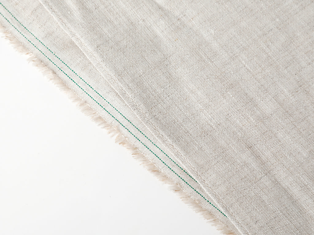 100% Flax Linen Selvedge Scarf