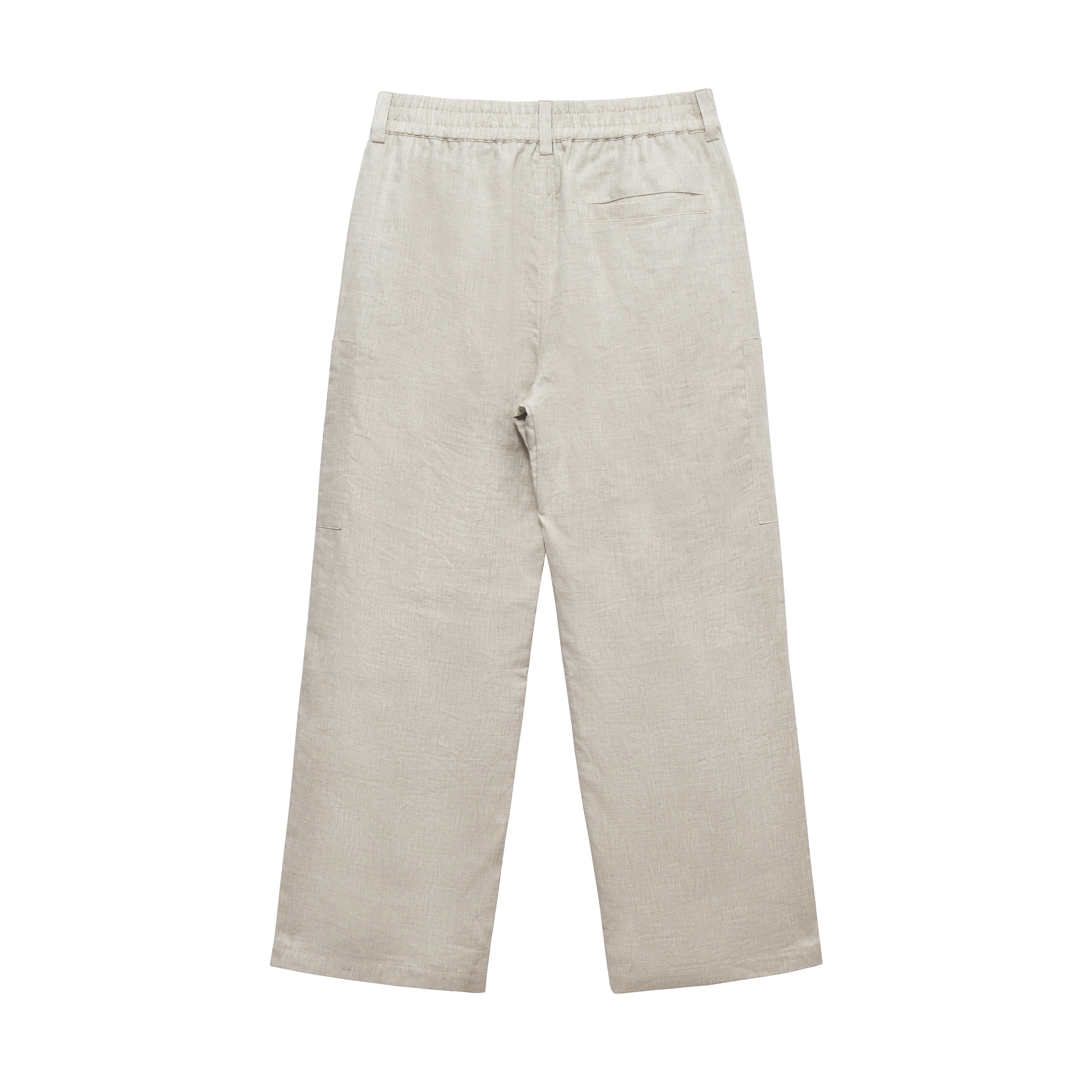 Double-Layer 100% Flax Linen Pants
