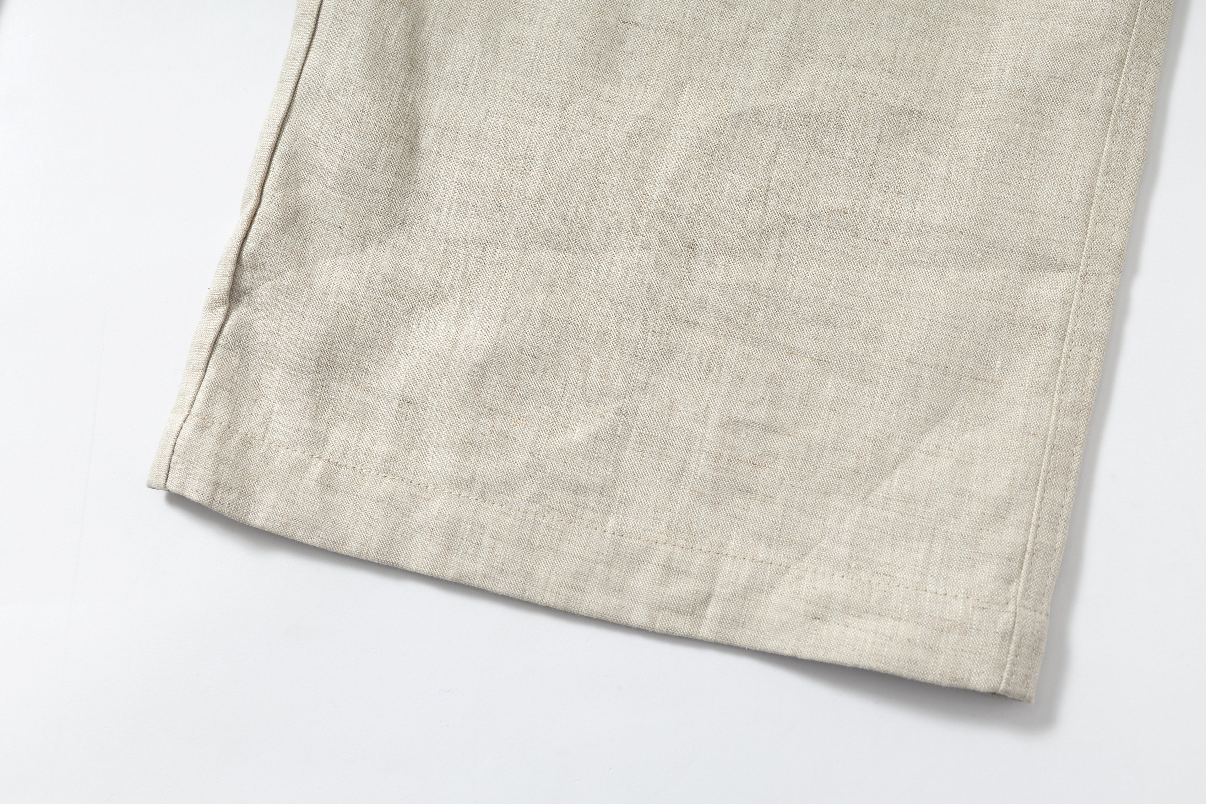 Double-Layer 100% Flax Linen Pants